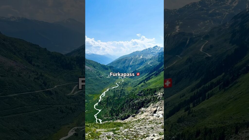 📍Furkapass 🇨🇭 #travel #nature #travelblog #youtube #mountains #hiking #viral #shorts #schweiz #me