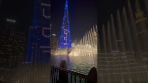 Dubai water show shorts #dj #remix #dubaiblog #blog #trend #dubaihistory #travelblog #travel