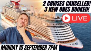 2 Cruises Cancelled & Back from Orlando LIVE with Travel Blog Jamie (Monday 15 September  7pm UK)